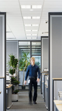 Aumentare la produttività negli ambienti di lavoro con l'illuminazione per uffici di Philips 