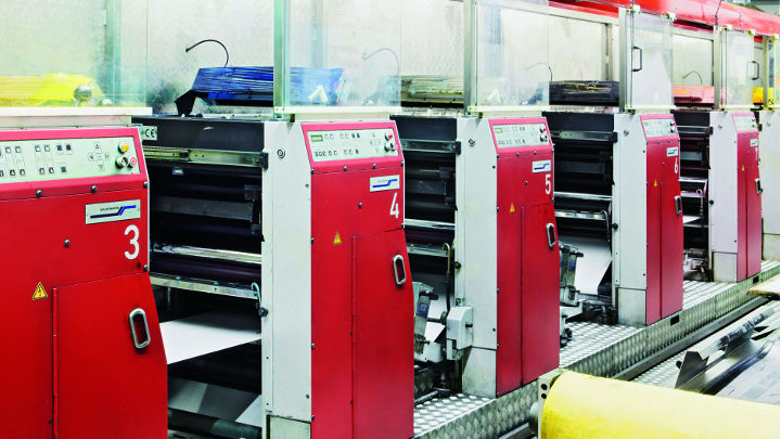 Magazzino di Koopmanndruck illuminato da Philips Lighting