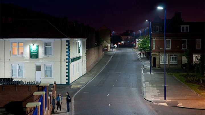Gli apparecchi per illuminazione delle strade a LED SpeedStar erogano una luce dall'aspetto naturale in Regent Street