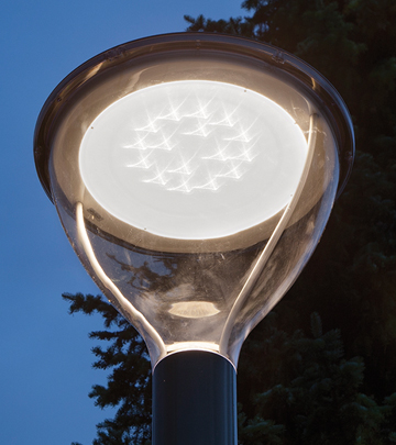 Nuova illuminazione Metronomis LED per il parco 