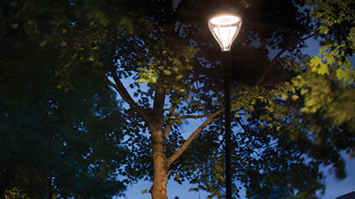 Nuova illuminazione Metronomis LED per il parco