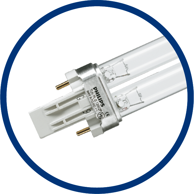Immagine di lampada per disinfezione UV-C