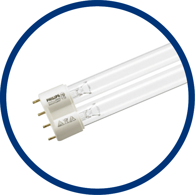 Immagine di lampada per disinfezione UV-C