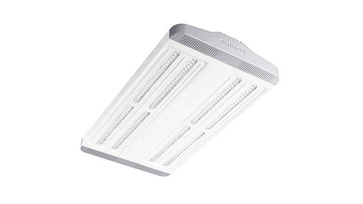 GreenUp Highbay di Philips Lighting: illuminazione LED efficiente per impianti industriali con soffitti alti