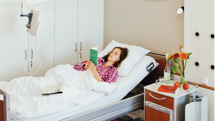 HealWell promuove ritmi del sonno sani e aiuta personale e pazienti a vedere meglio e sentirsi meglio.
