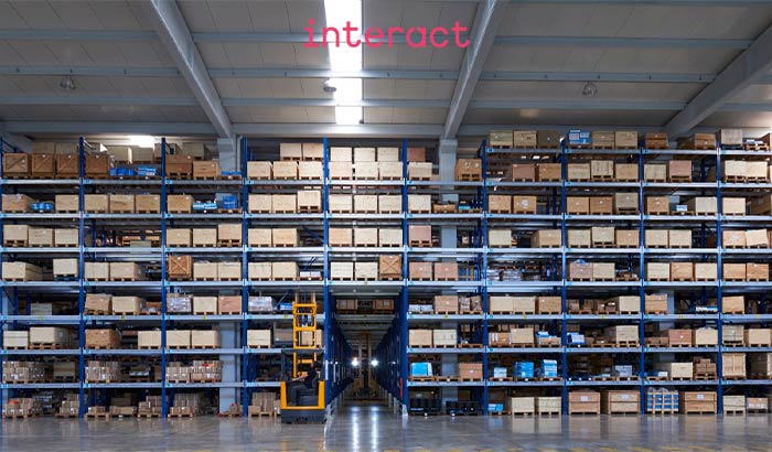Scaffalature dei magazzini industriali