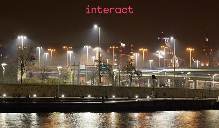 Interact City, illuminazione urbana più intelligente e vivibile