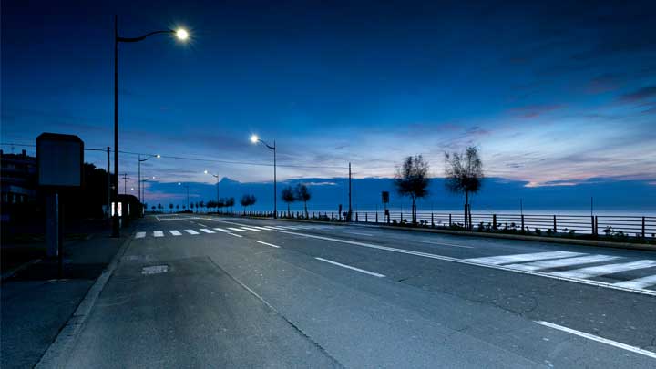 Illuminazione stradale telecontrollo LED Catania