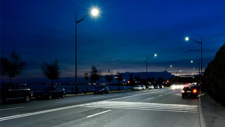 Illuminazione stradale telecontrollo LED Catania