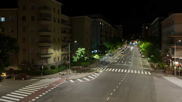 Illuminazione stradale LED