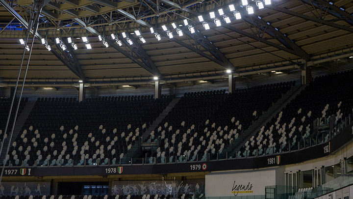 Illuminazione stadio impianto sportivo Allianz Stadium Juventus FC - Philips Lighting Italia