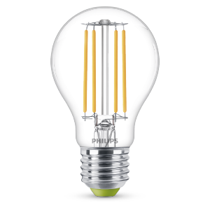Lampadina Ultra Efficiente Trasparente A60 40W 3000K