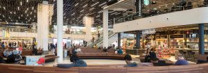 Illuminazione circolare all'aeroporto di Schiphol